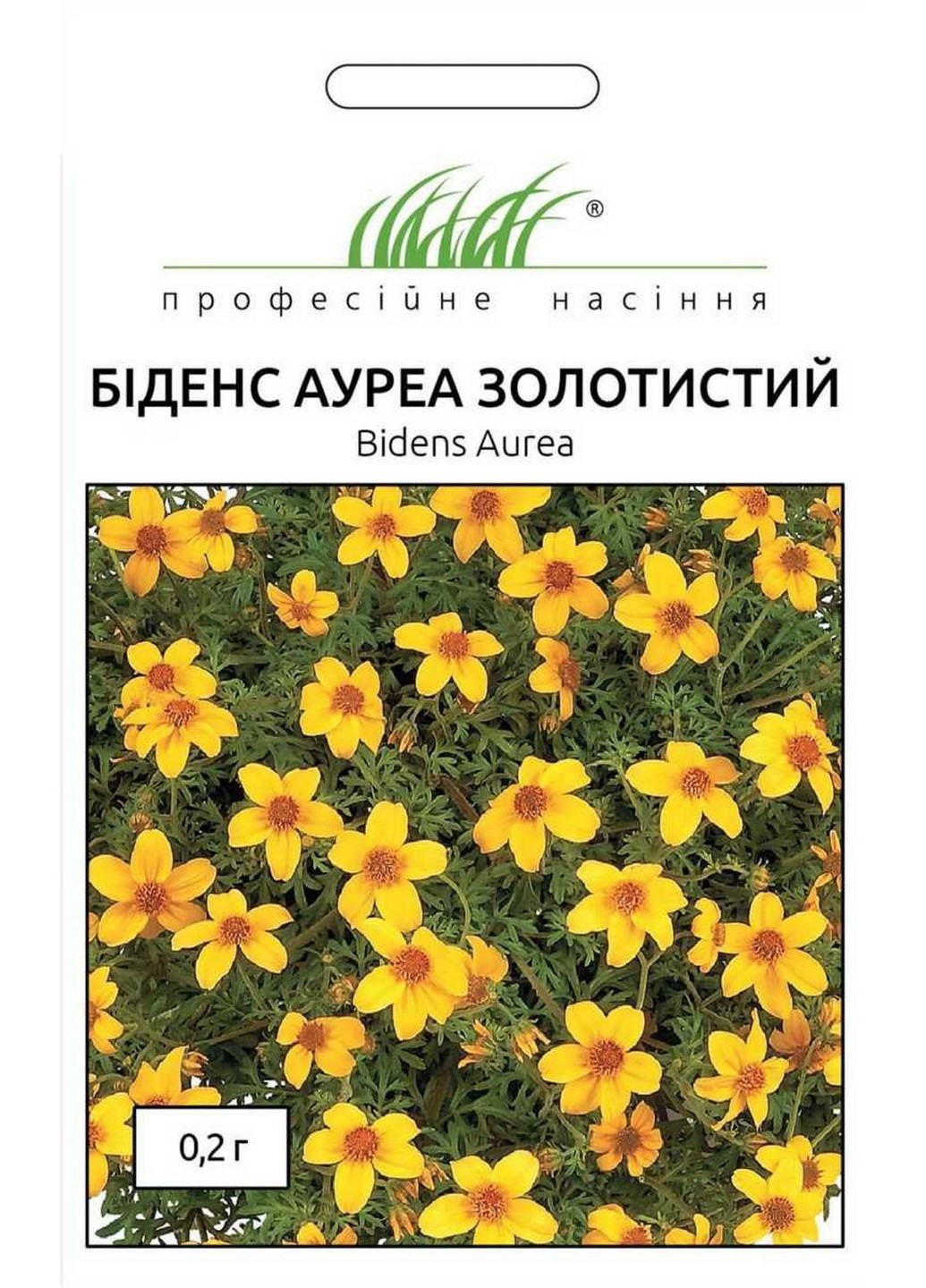 Семена Биденс Ауреа золотистый 0,2 г Професійне насіння (215963632)