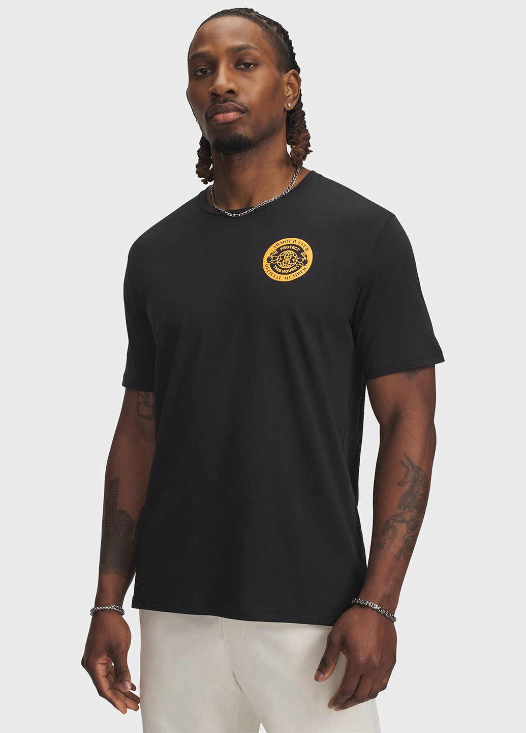 Черная футболка Under Armour