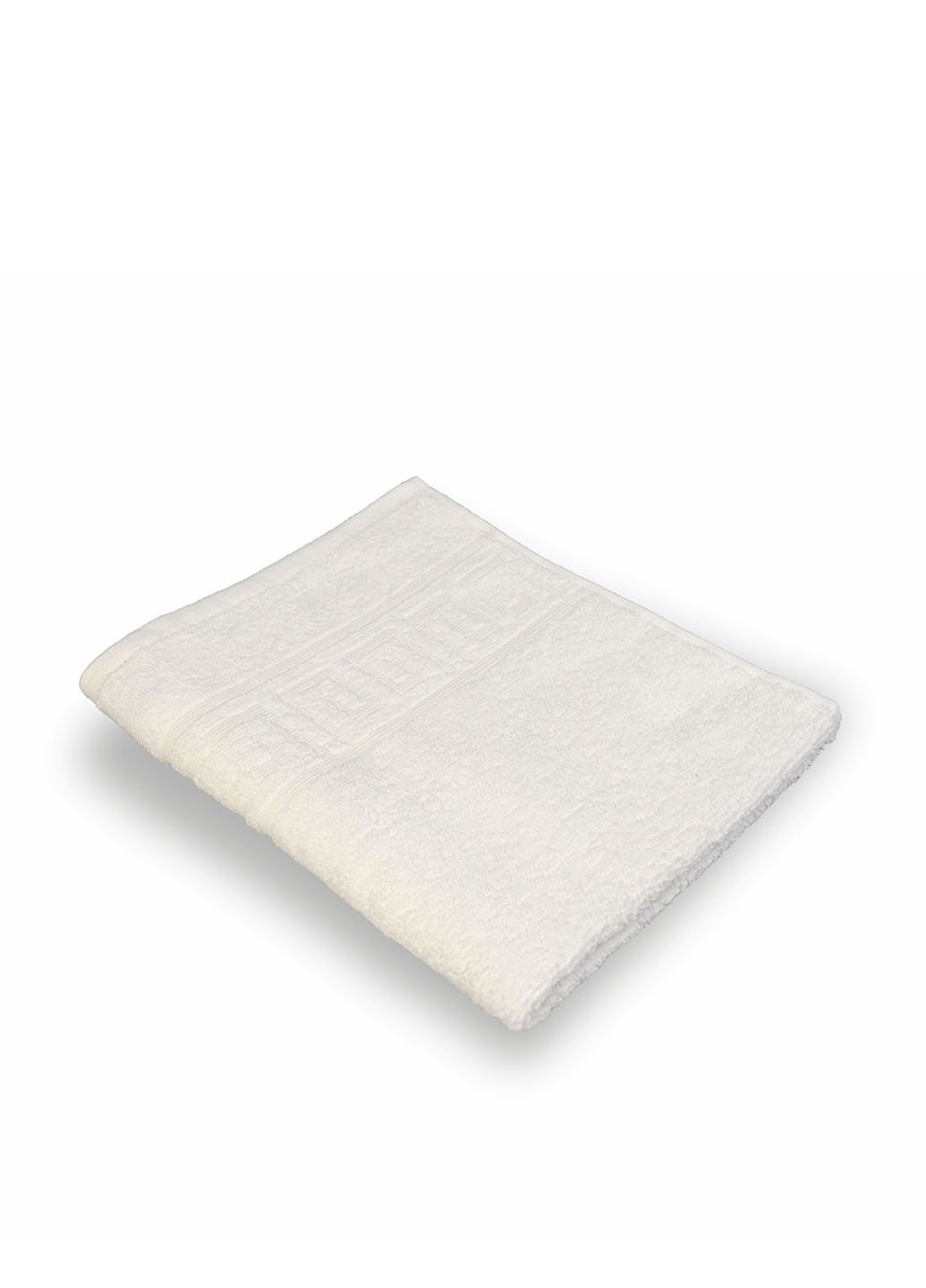 No Brand полотенце, 40х70 см однотонный белый производство - Туркменистан