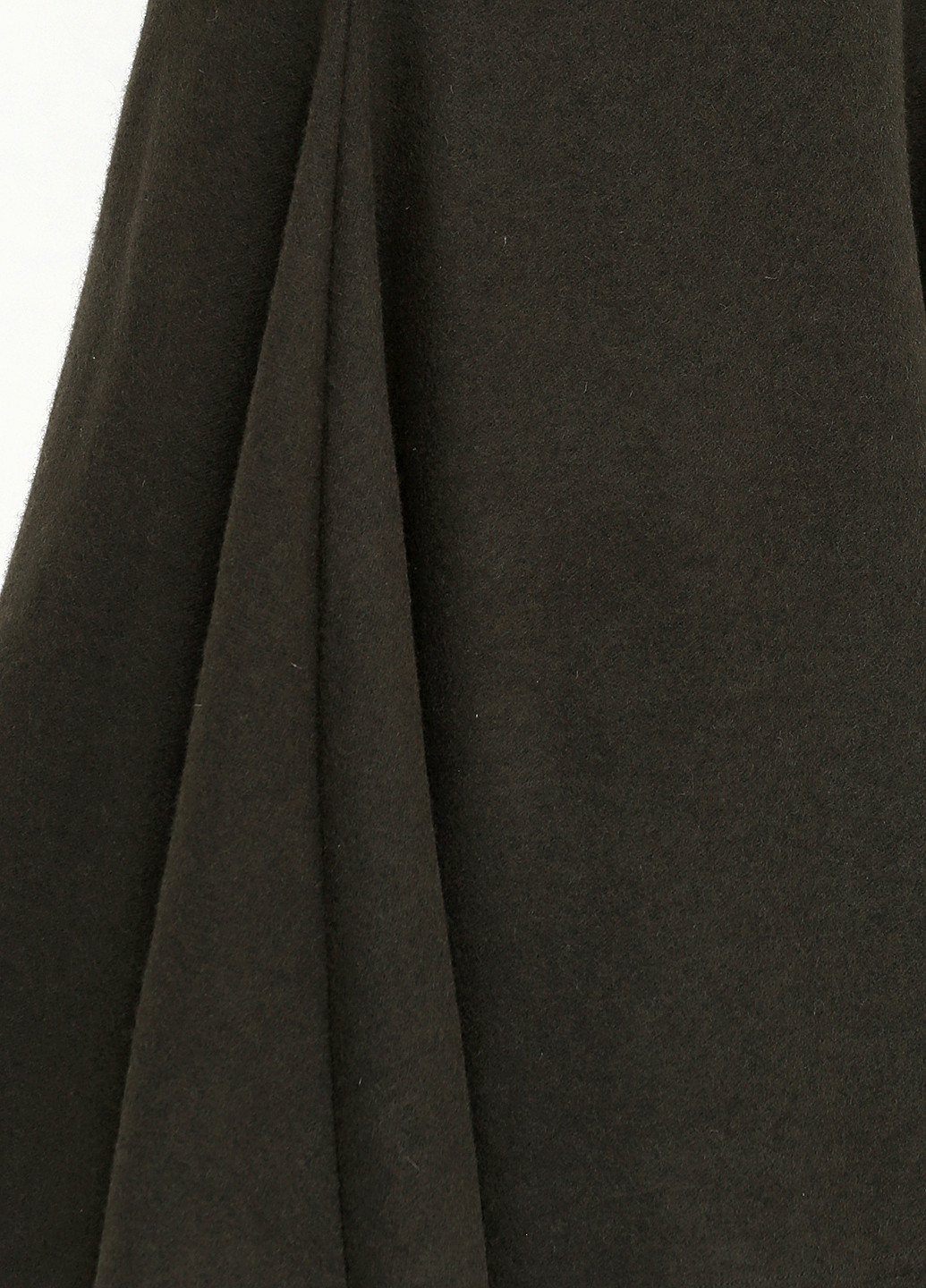 Оливковая кэжуал однотонная юбка Podolyan миди