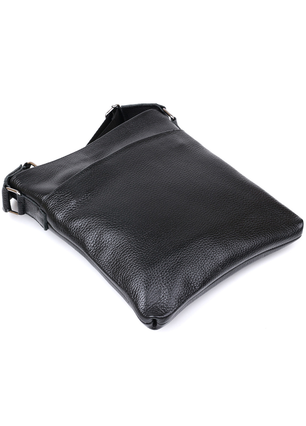 Чоловіча шкіряна сумка через плече 24х26 см Shvigel (253490709)