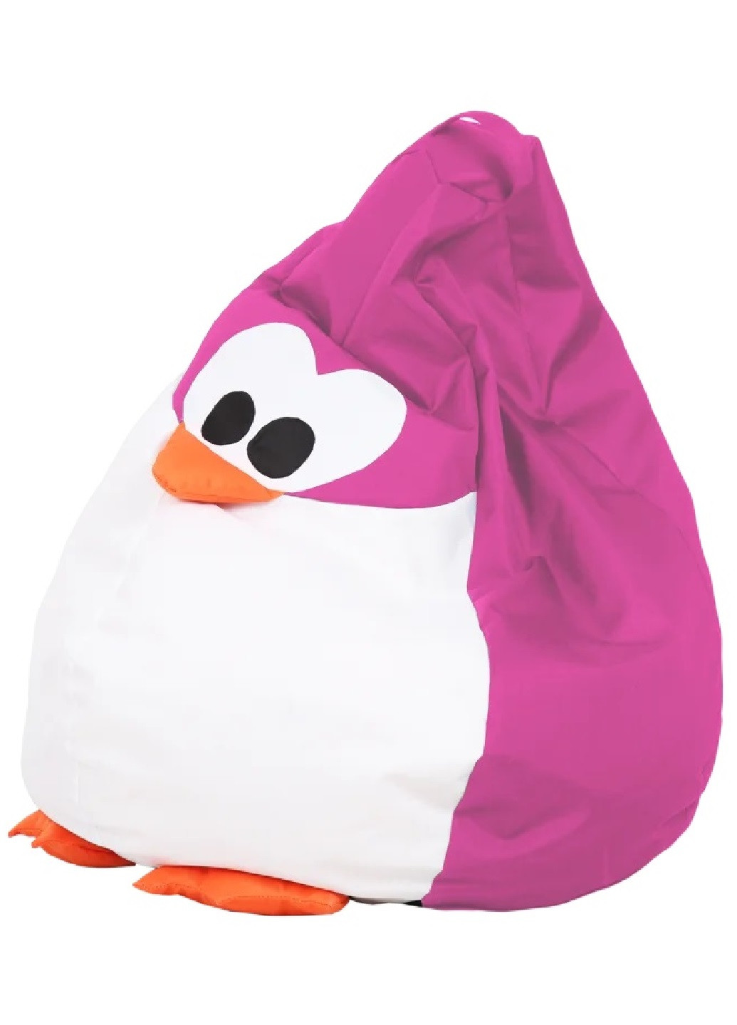 Бескаркасное кресло мешок груша пингвин 90х130 см (31256-Нов) Розовый Francesco Marconi (251164762)