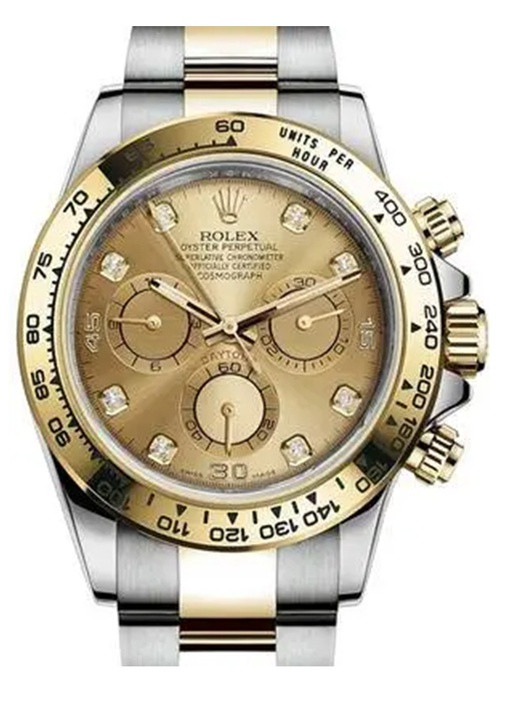 Наручний механічний годинник Rolex Oyster Superlative Gold No Brand золотий