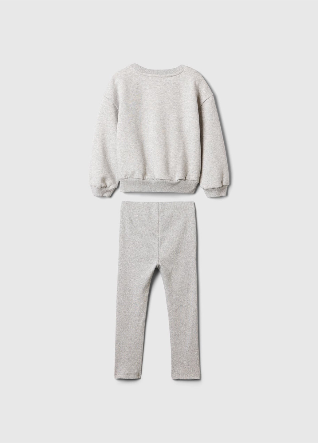 Світло-сірий демісезонний костюм(світшот, легінси) Gap