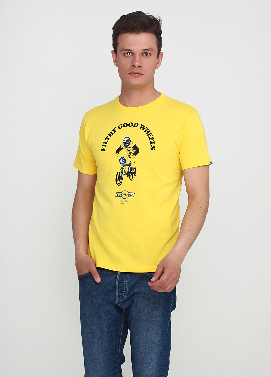 Жовта футболка Just Hype
