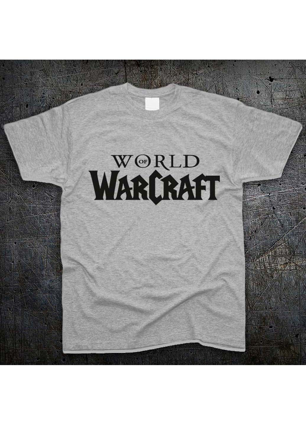 Сіра футболка Fruit of the Loom Варкрафт World of Warcraft WoW