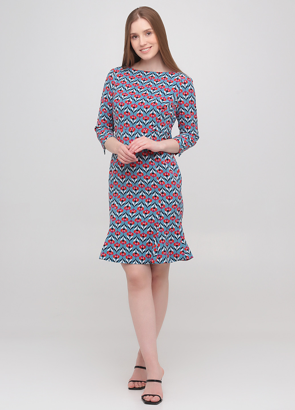 Комбінована кежуал сукня футляр Boden з квітковим принтом