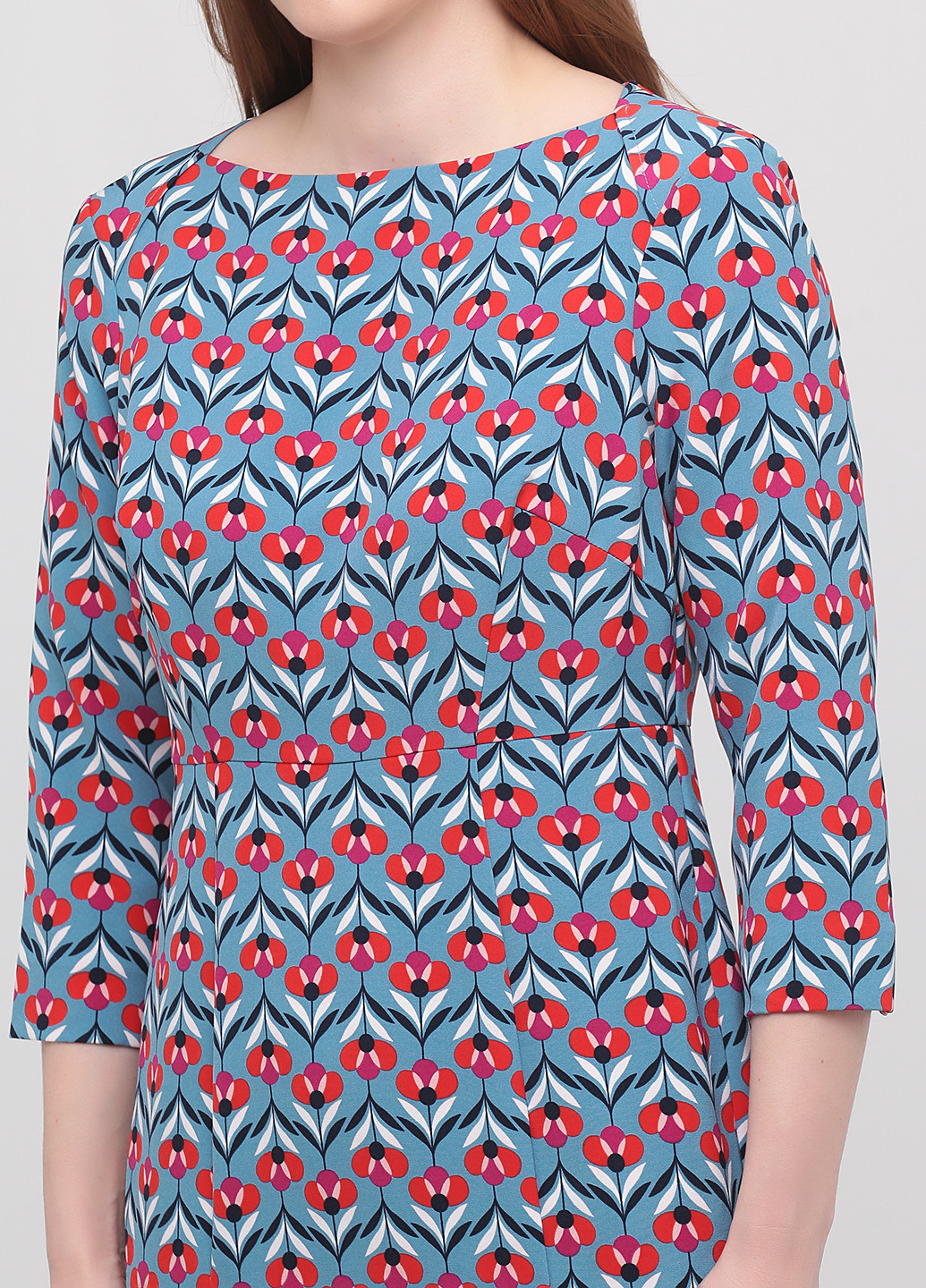 Комбінована кежуал сукня футляр Boden з квітковим принтом