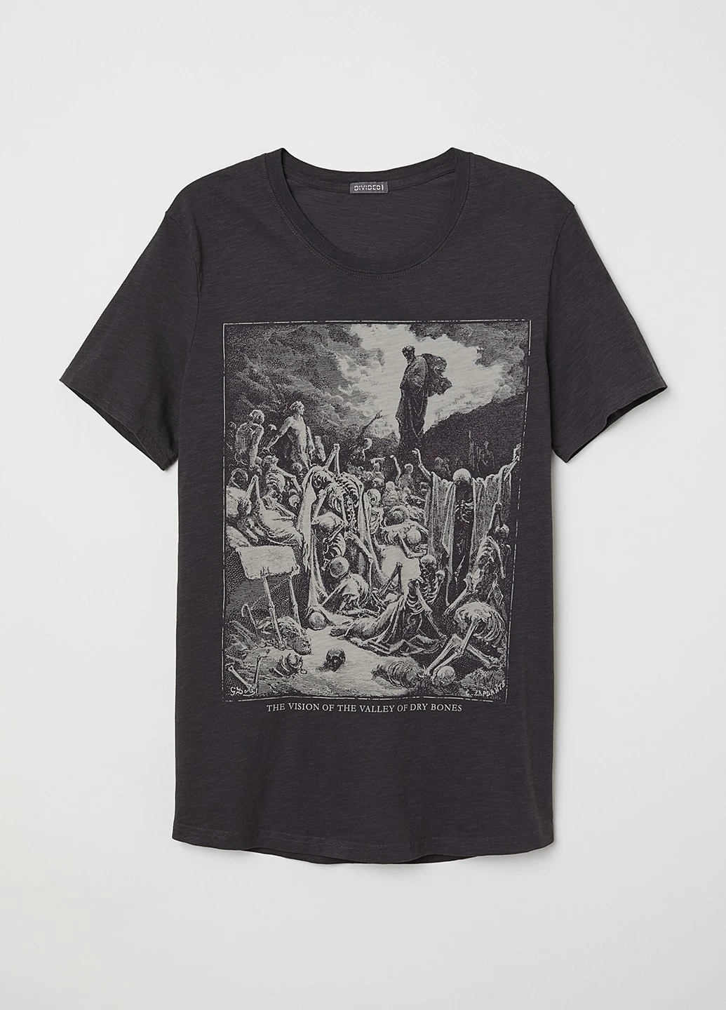 Черная футболка H&M