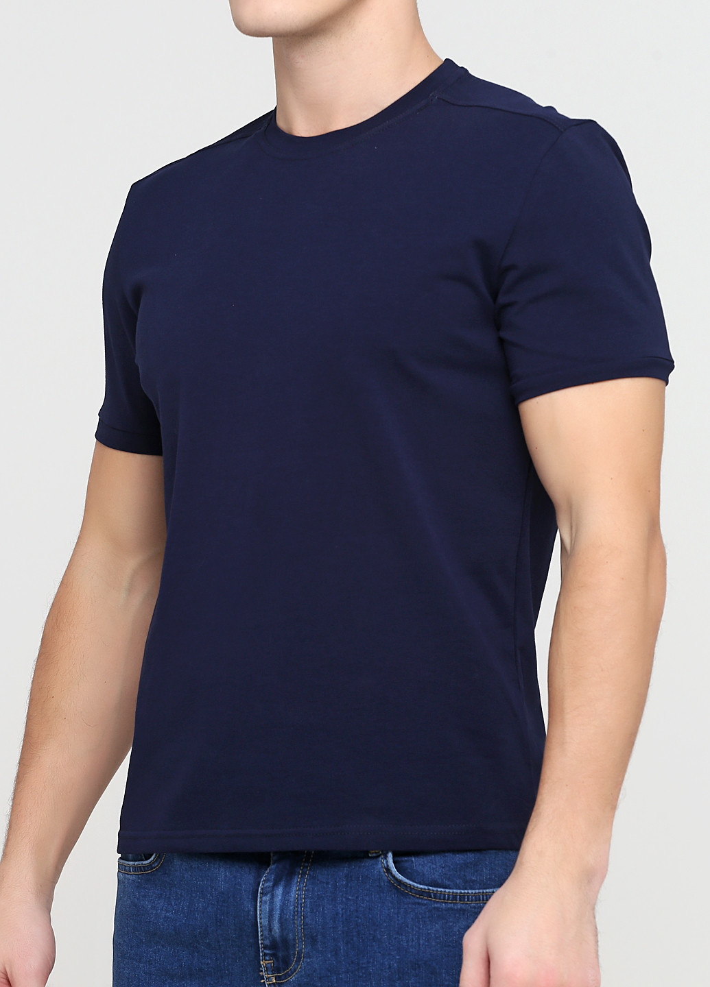 Темно-синяя футболка мужская 19м440-24 Malta