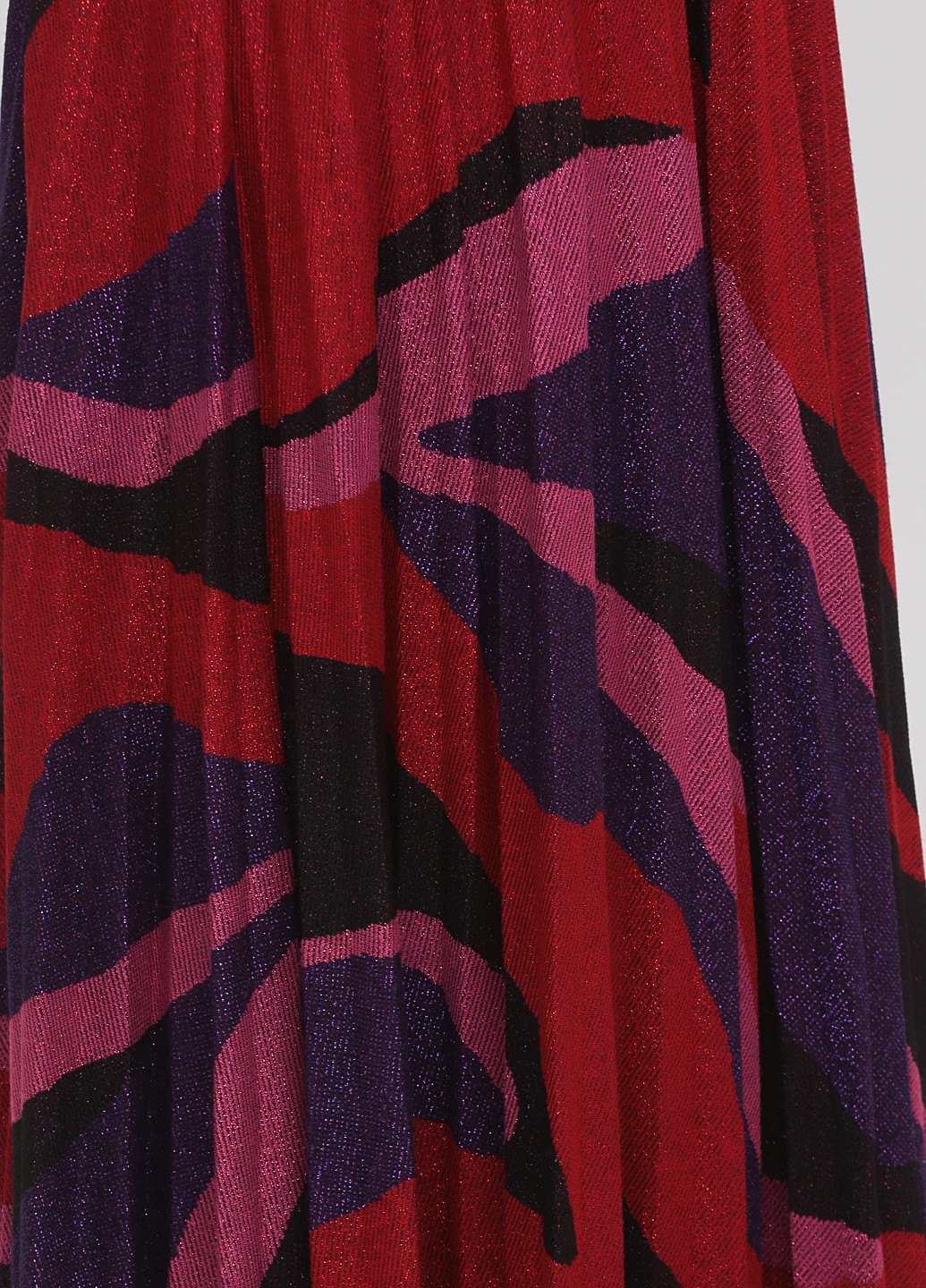 Разноцветная кэжуал с геометрическим узором юбка Tensione IN плиссе