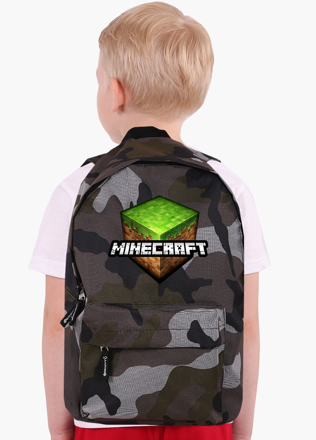Детский рюкзак Майнкрафт (Minecraft) (9263-1174) MobiPrint (217075093)