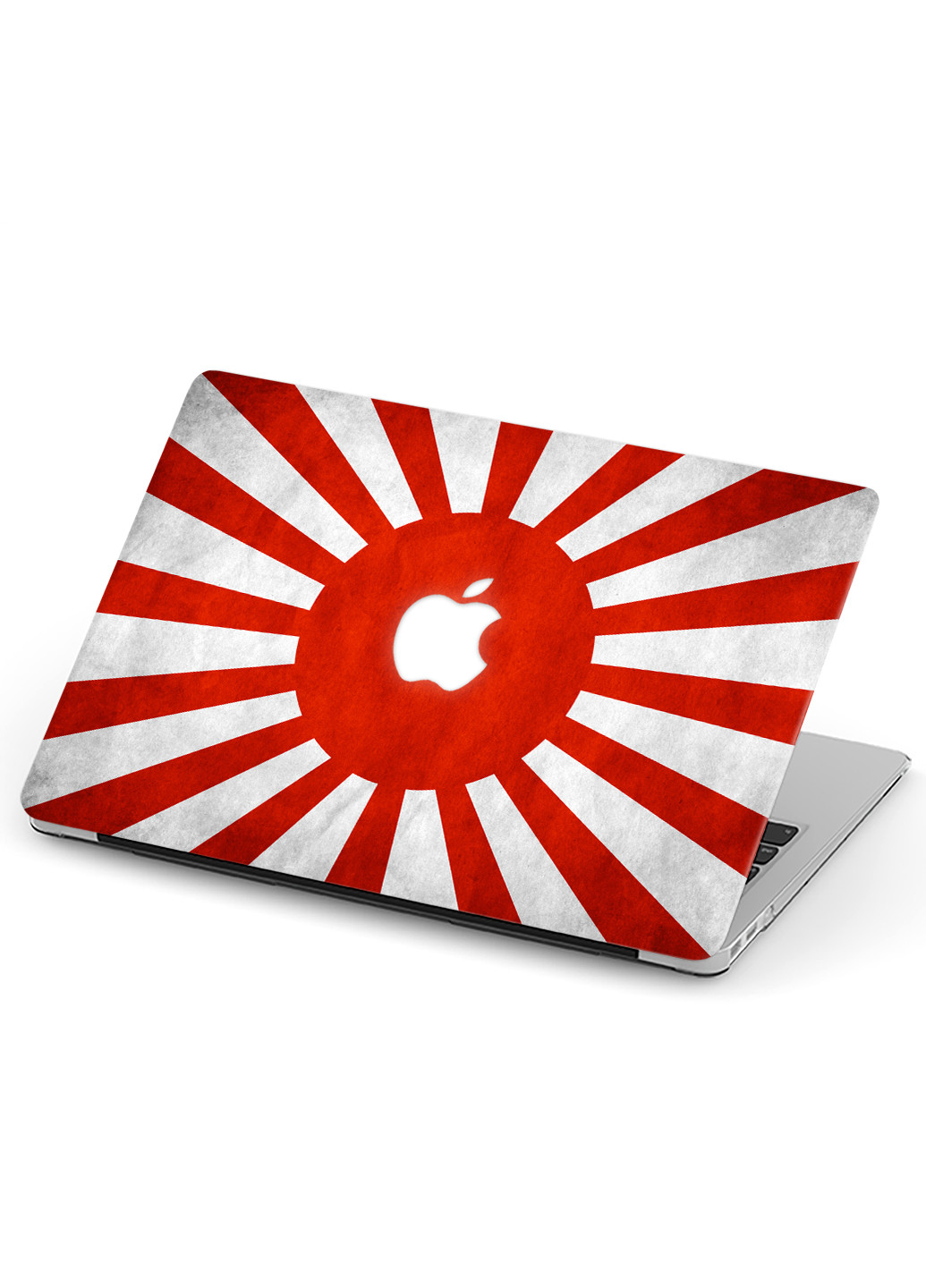 Чехол пластиковый для Apple MacBook Pro 16 A2141 Флаг Японии (Japanese flag) (9494-2098) MobiPrint (218505309)