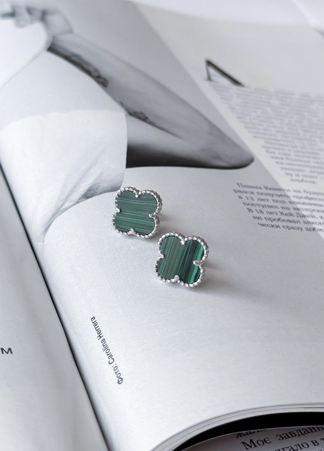 Сережки Silver Flame (295365801)