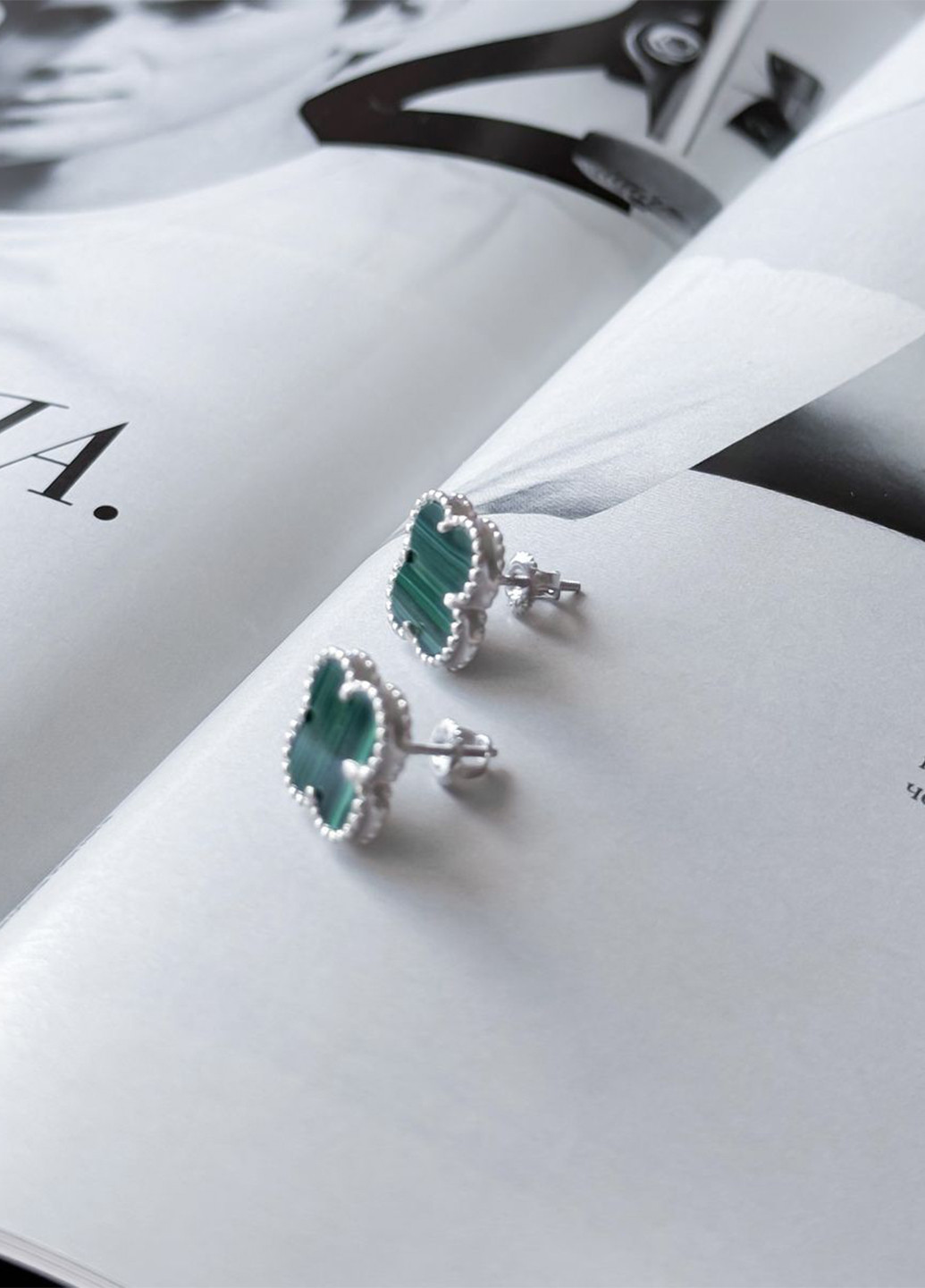 Сережки Silver Flame (295365801)