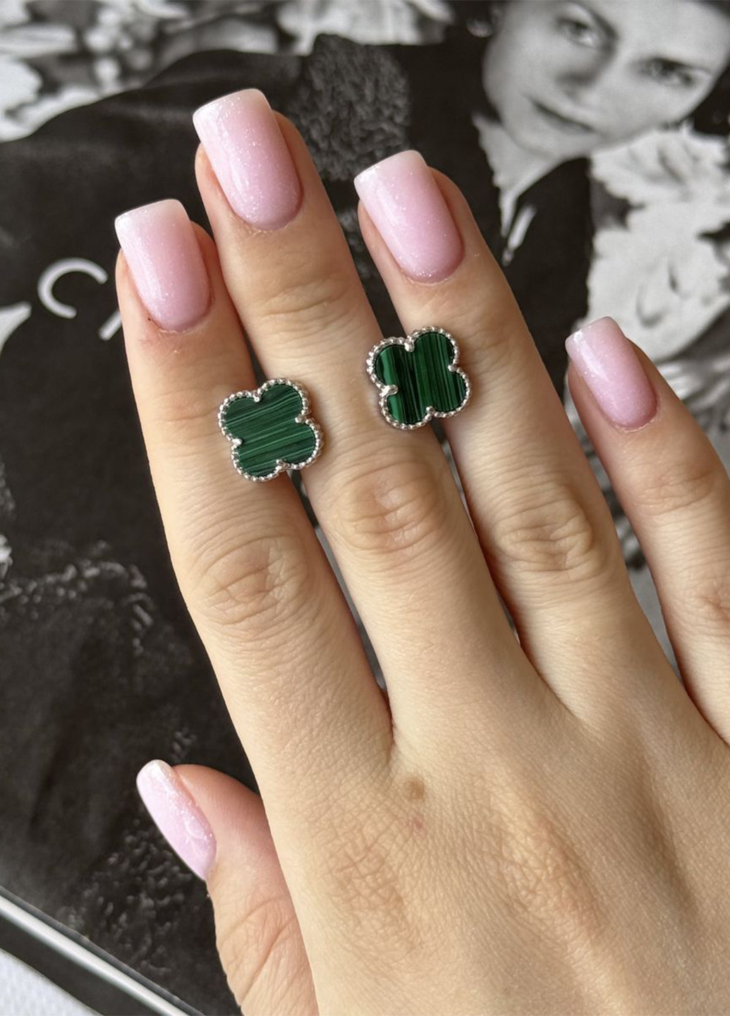 Сережки Silver Flame (295365801)