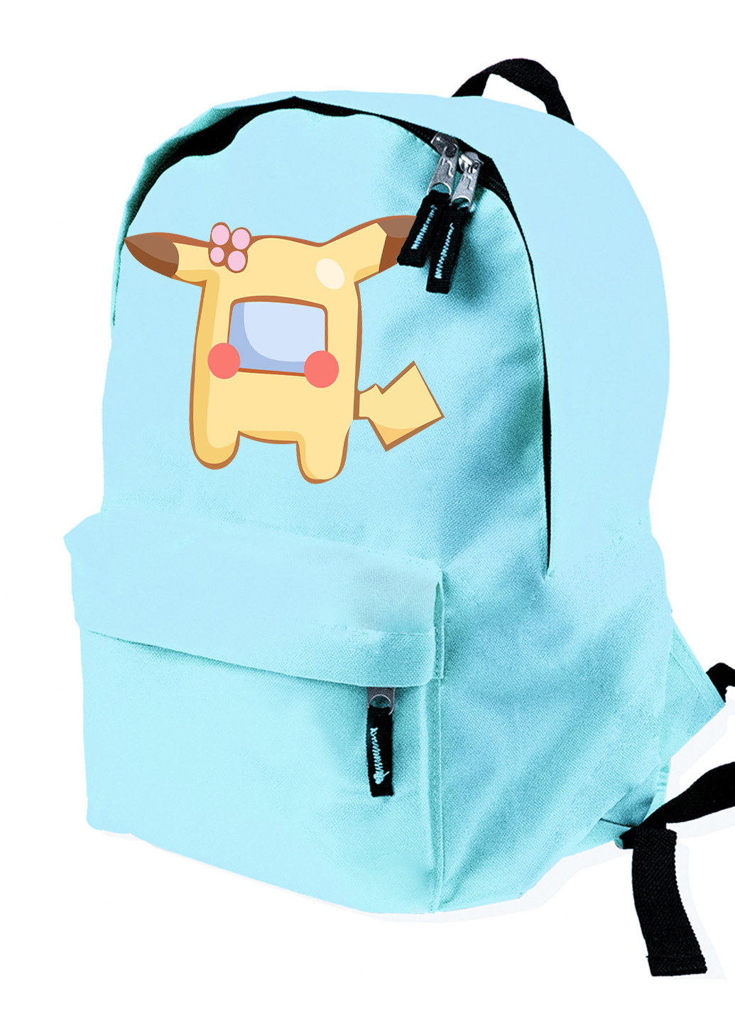 Детский рюкзак Амонг Ас Покемон Пікачу (Among Us Pokemon Pikachu) (9263-2419) MobiPrint (217075349)