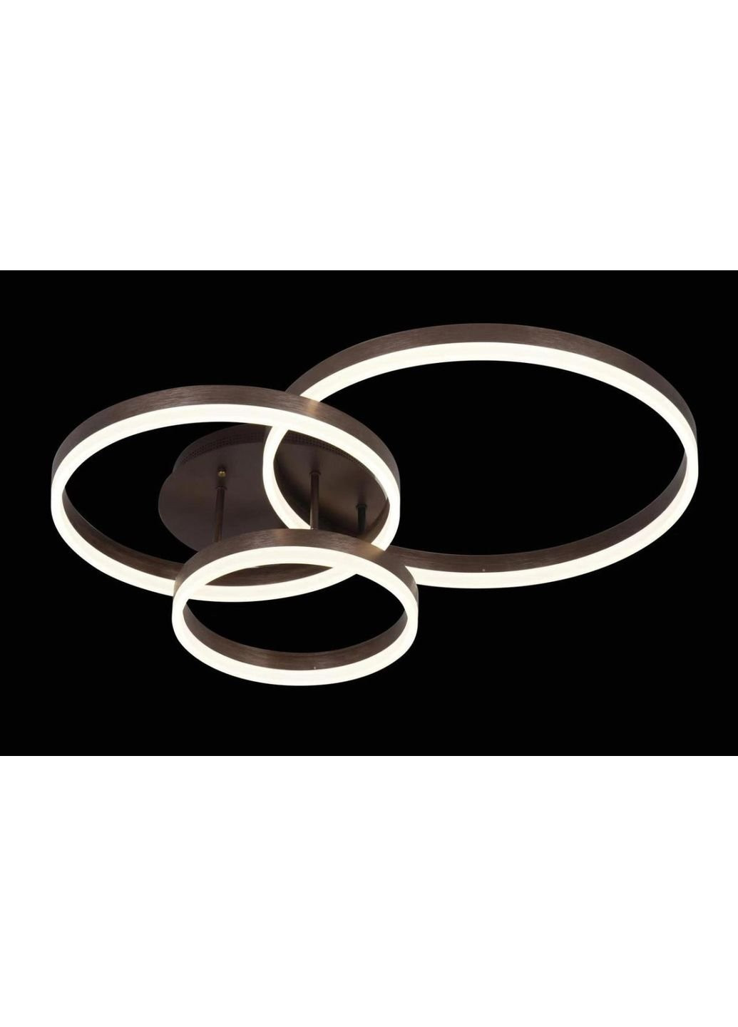 Люстра потолочная LED с пультом A8008/3-cf Коричневый 14х70х80 см. Sunnysky (253627194)