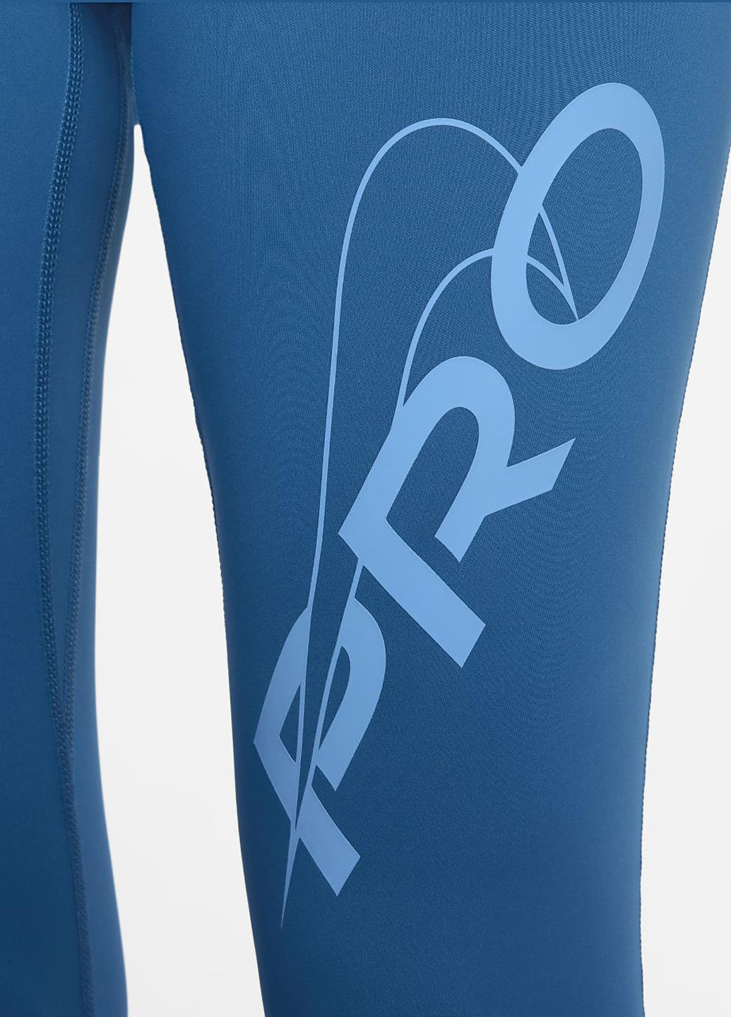 Синие демисезонные леггинсы fb5488-457 Nike