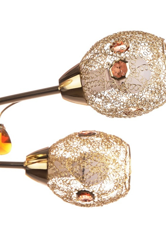 Люстра стельова на 6 плафонів LK-455S/6 E14 G Brille (253886951)