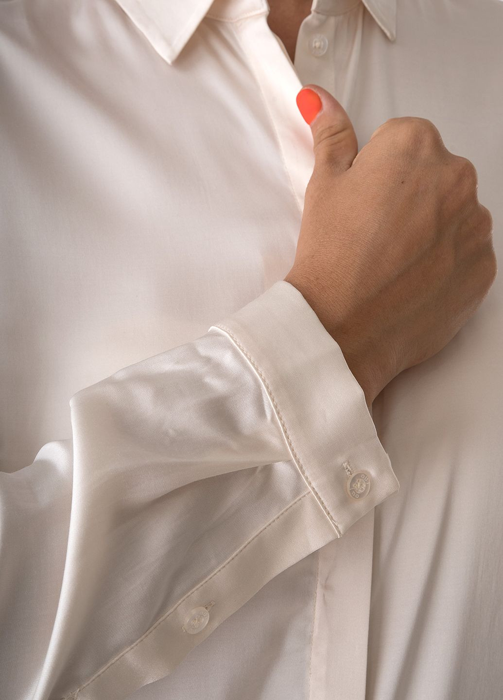 Бежевая блуза Oui