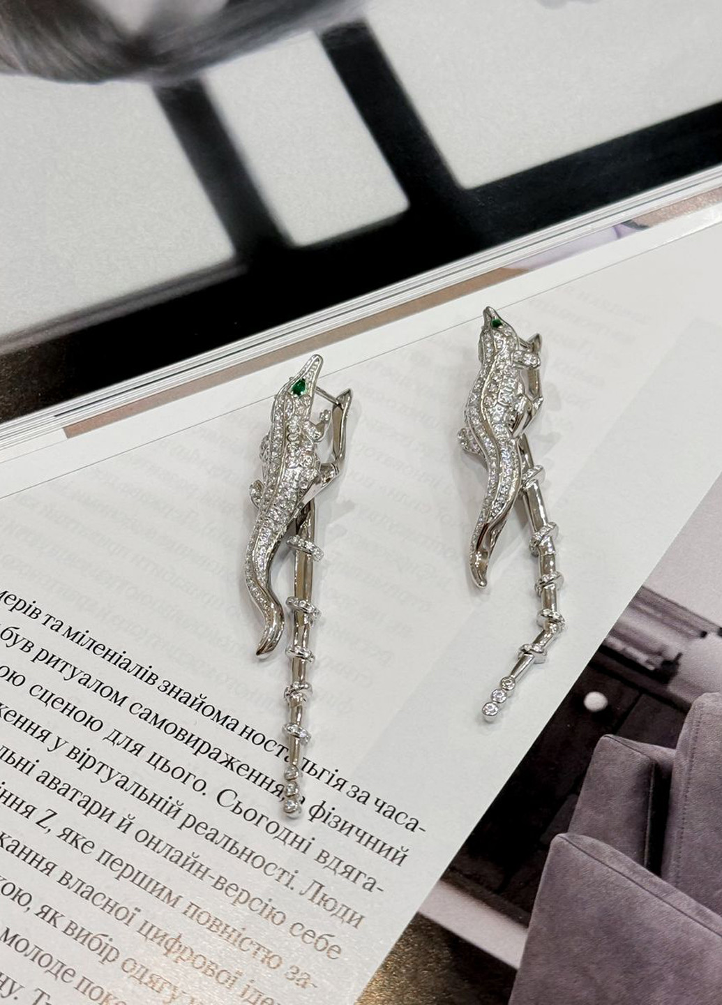 Серьги Silver Flame (317284865)