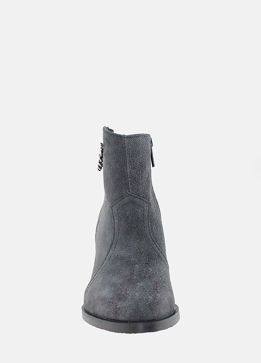 Осенние ботинки ra8052-11 серый Alvista из натуральной замши