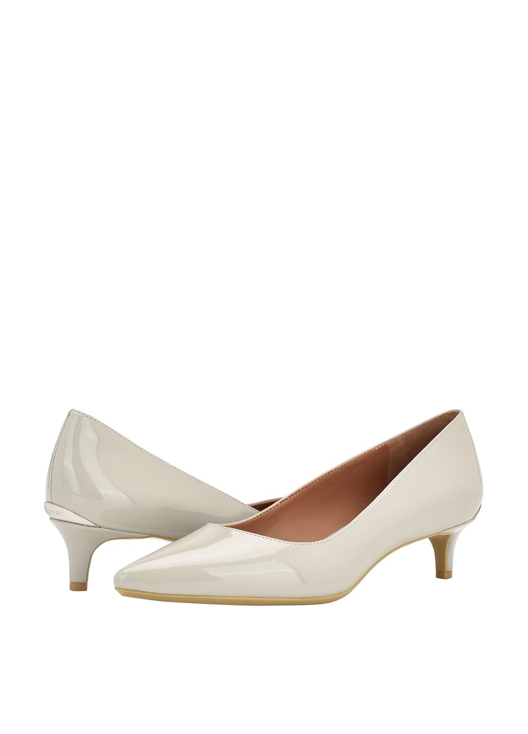 Calvin Klein Туфли лодочки айвори з искусственная кожа, сша — демисезон (302859799)