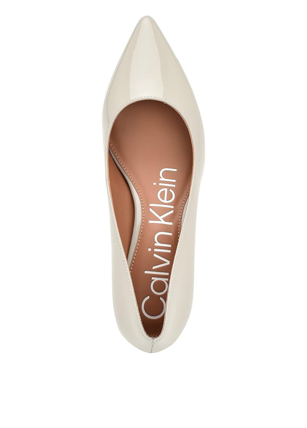 Calvin Klein Туфли лодочки айвори з искусственная кожа, сша — демисезон (302859799)
