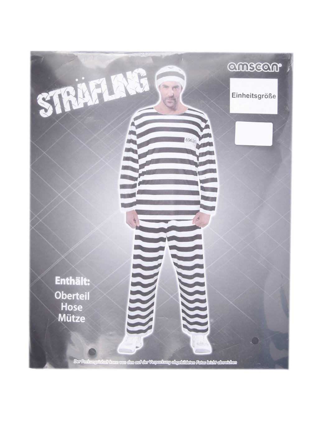 Маскарадный костюм Заключенный No Brand (148860633)