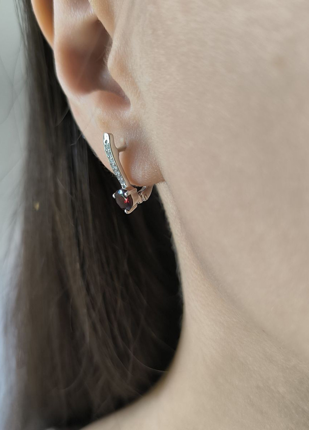 Сережки Silver Flame (369649372)