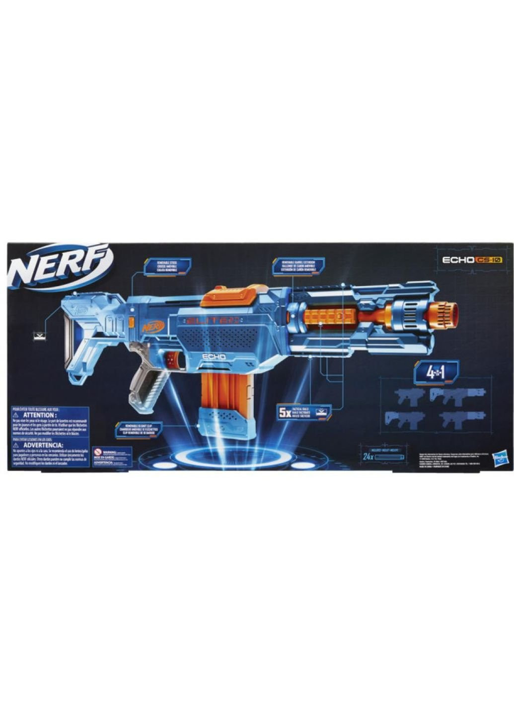 Игрушечное оружие Nerf Elite 2.0 Эхо (E9533) Hasbro (254069647)