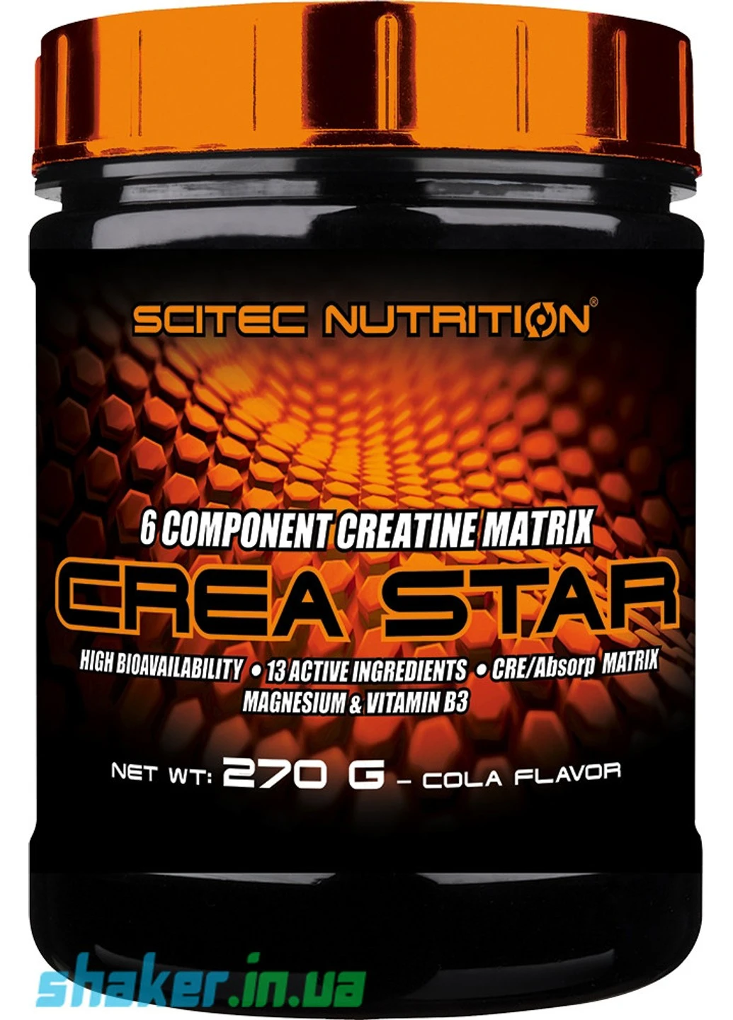 Комплексний креатин Crea Star (270 г) Скайтек КРЕА старий cola Scitec Nutrition (255279631)