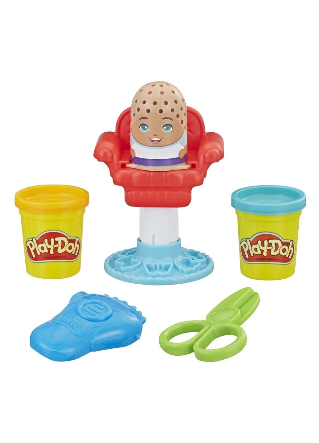 Набор для творчества Play-Doh Mini Любимые наборы в миниатюре Сумасшедшие прическ (E4902) Hasbro (254081474)