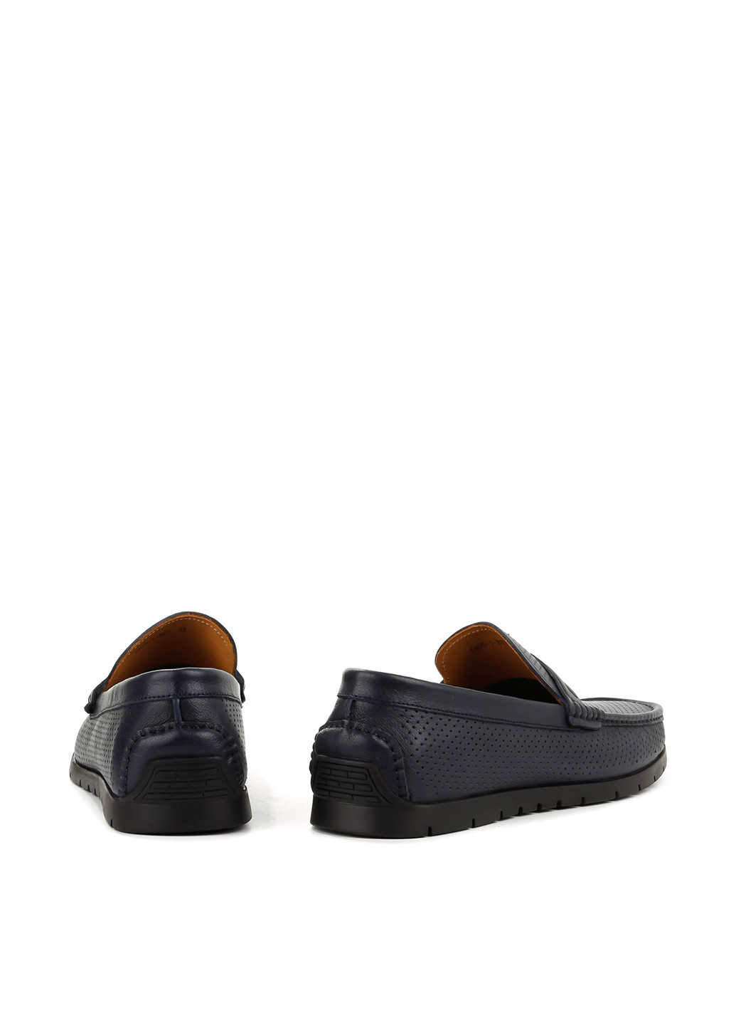 Синие мокасины Le'BERDES