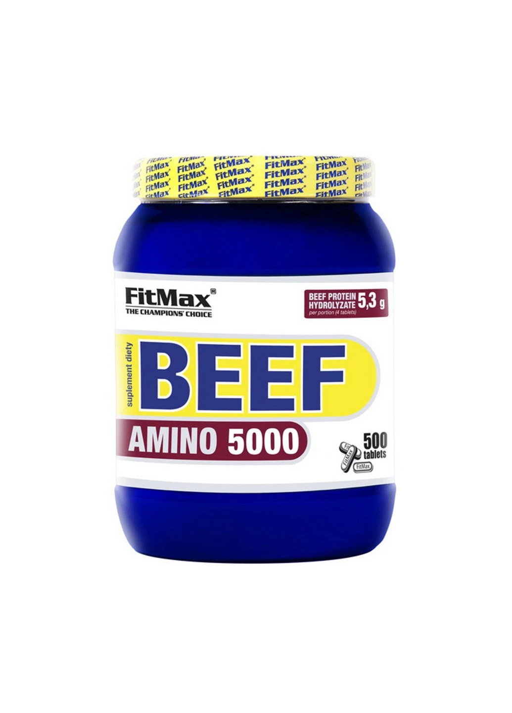 Комплекс амінокислот Beef Amino 5000 500 таблеток FitMax (255362264)