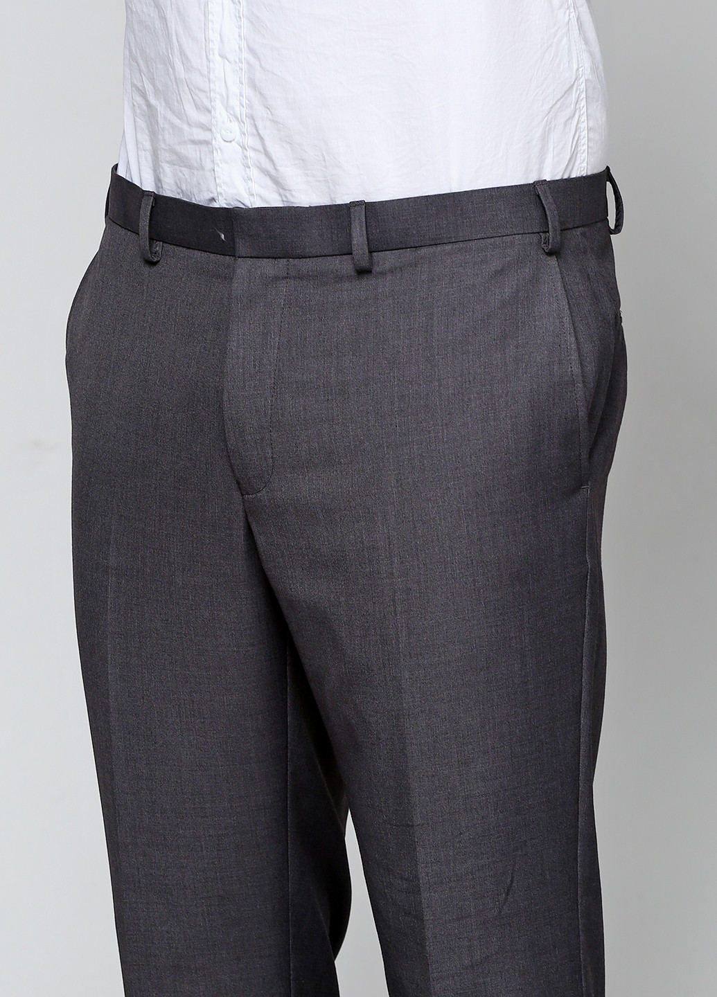 Сірий демісезонний костюм (піджак, брюки) брючний Burton Menswear London