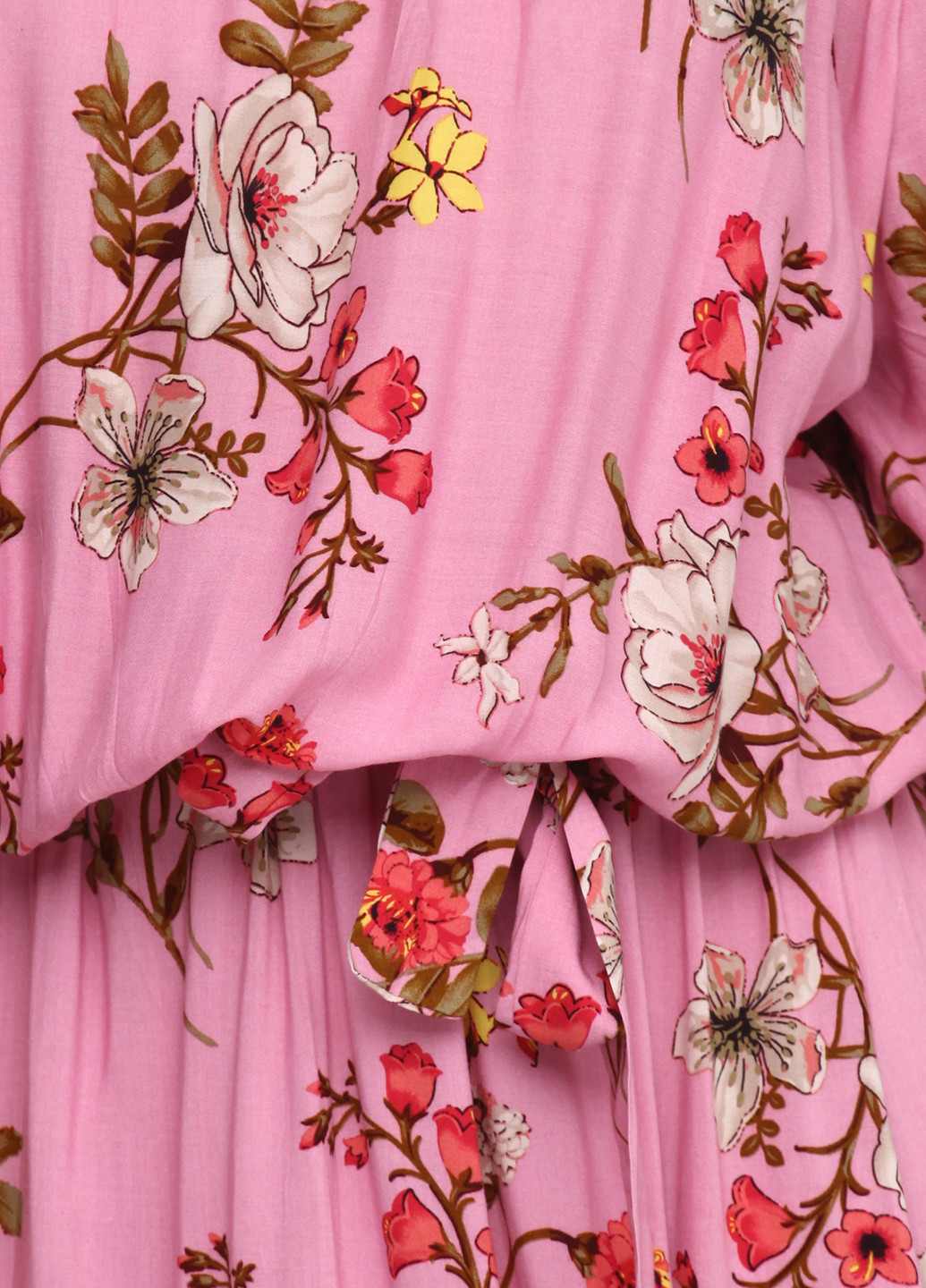 Рожева кежуал сукня Bon Voyage з квітковим принтом