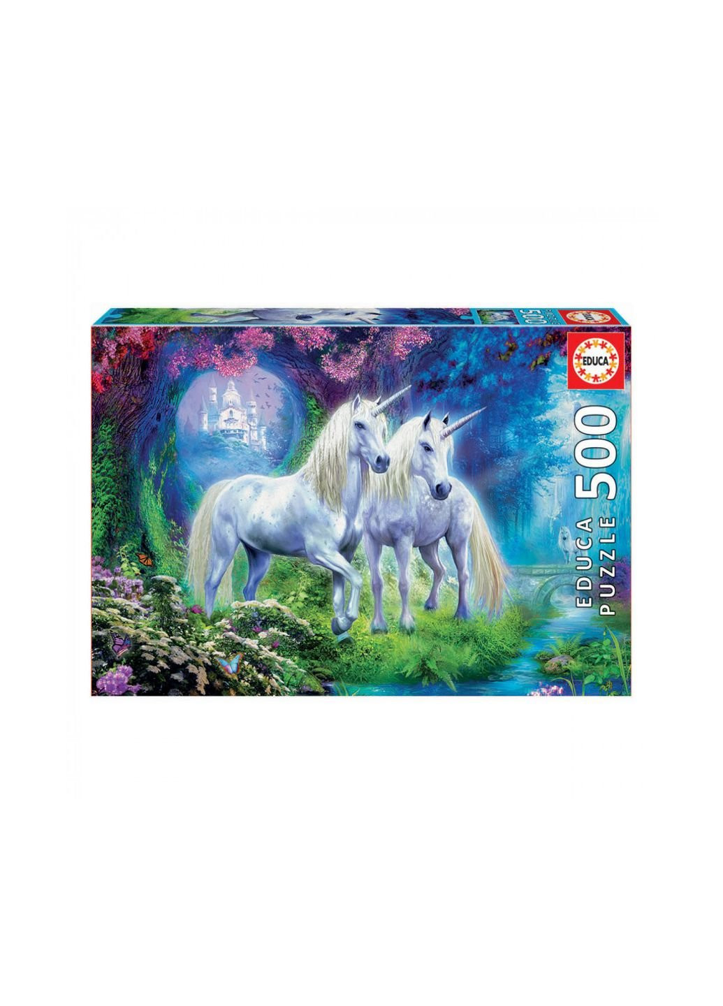 Пазл Единороги в лесу 500 элементов (6336907) Educa (252418332)