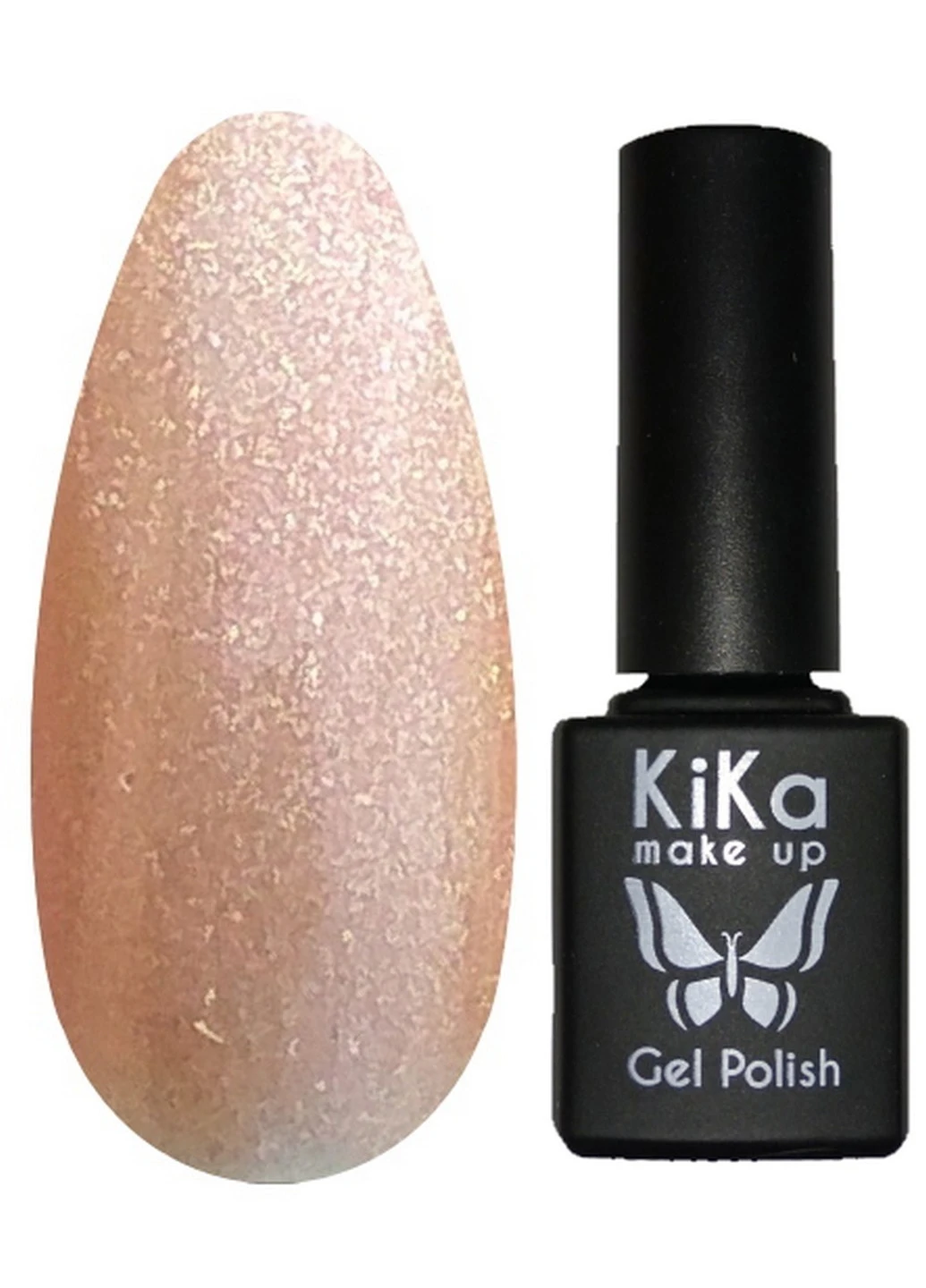 Гель-лак № 031 з блискітками 8,5 мл Kika (225254308)
