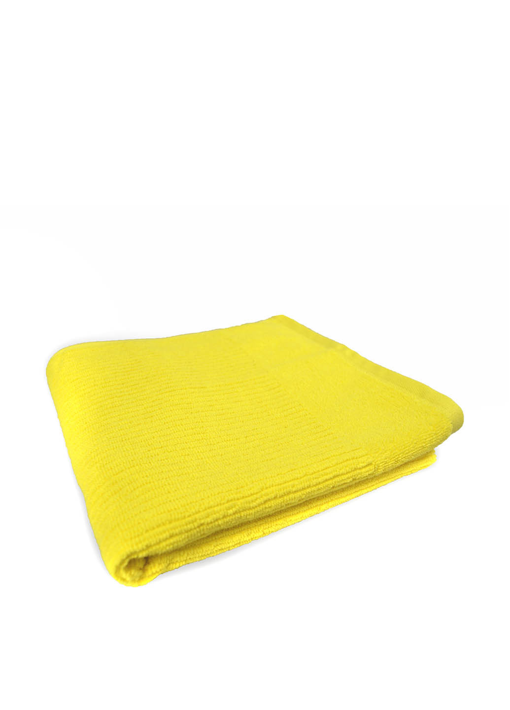 No Brand полотенце, 50х100 см однотонный желтый производство - Турция