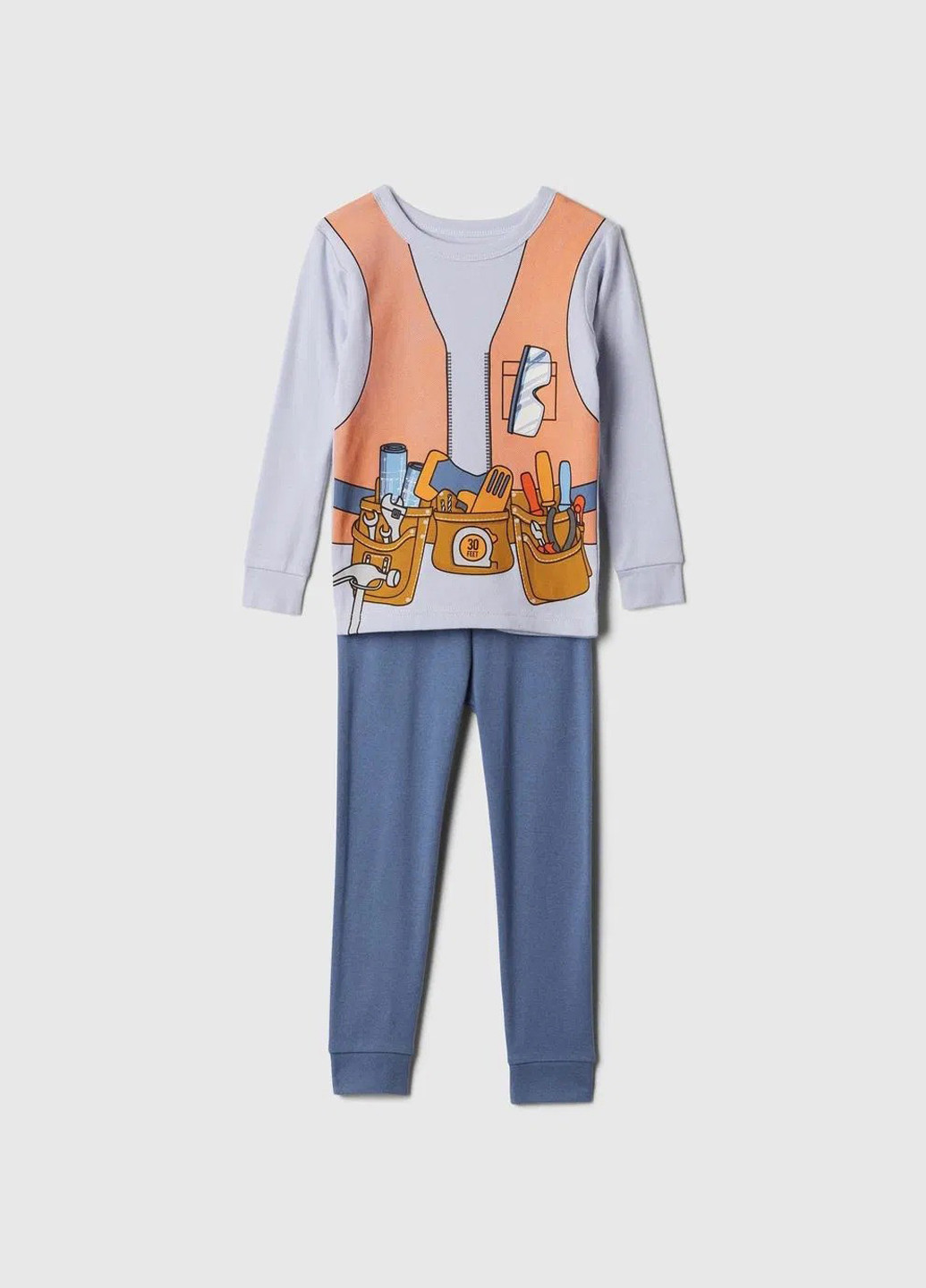 Комбинированная всесезон пижама (лонгслив, брюки) лонгслив + брюки Gap