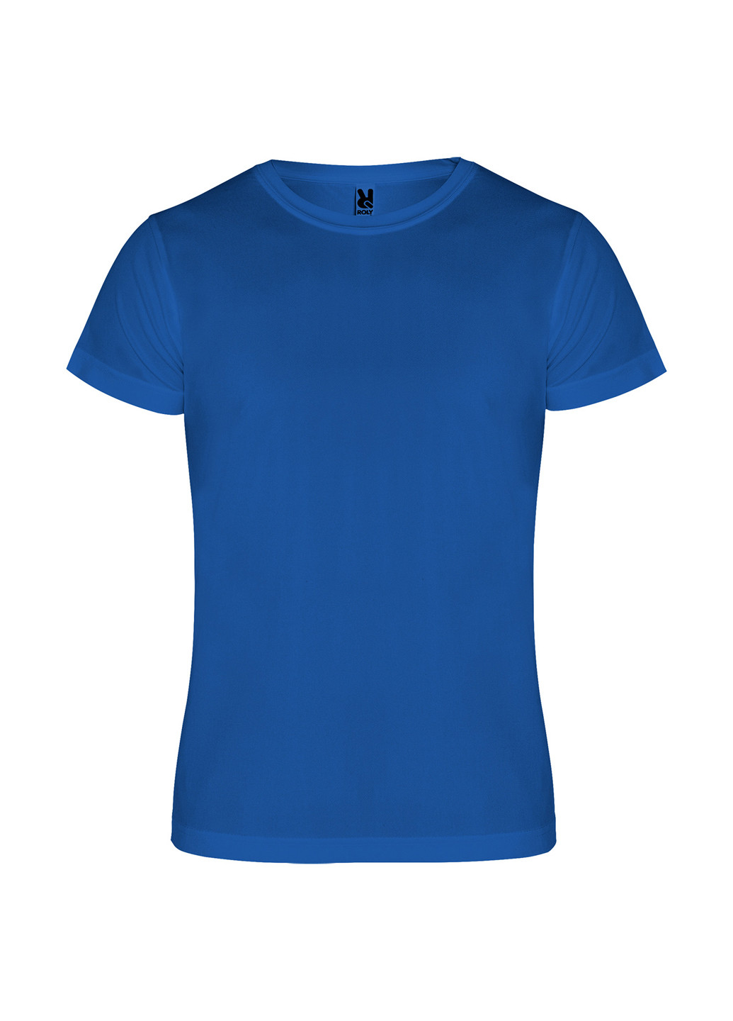 Синяя футболка с коротким рукавом Roly
