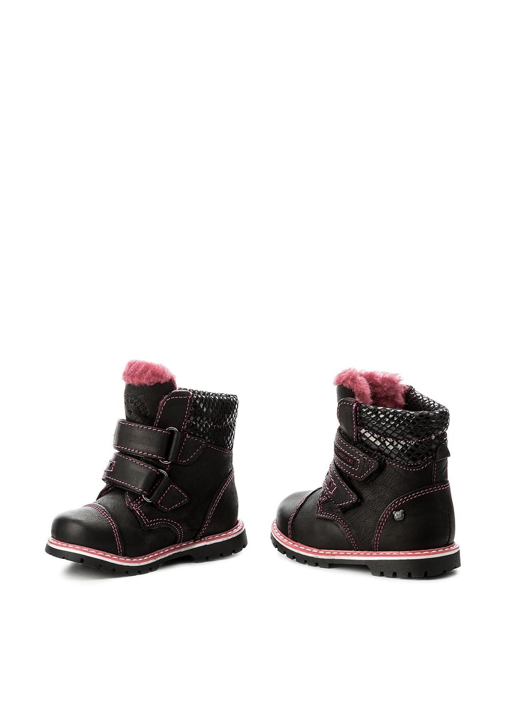 Черные кэжуал зимние чоботи ci12-miki-33a Lasocki Kids