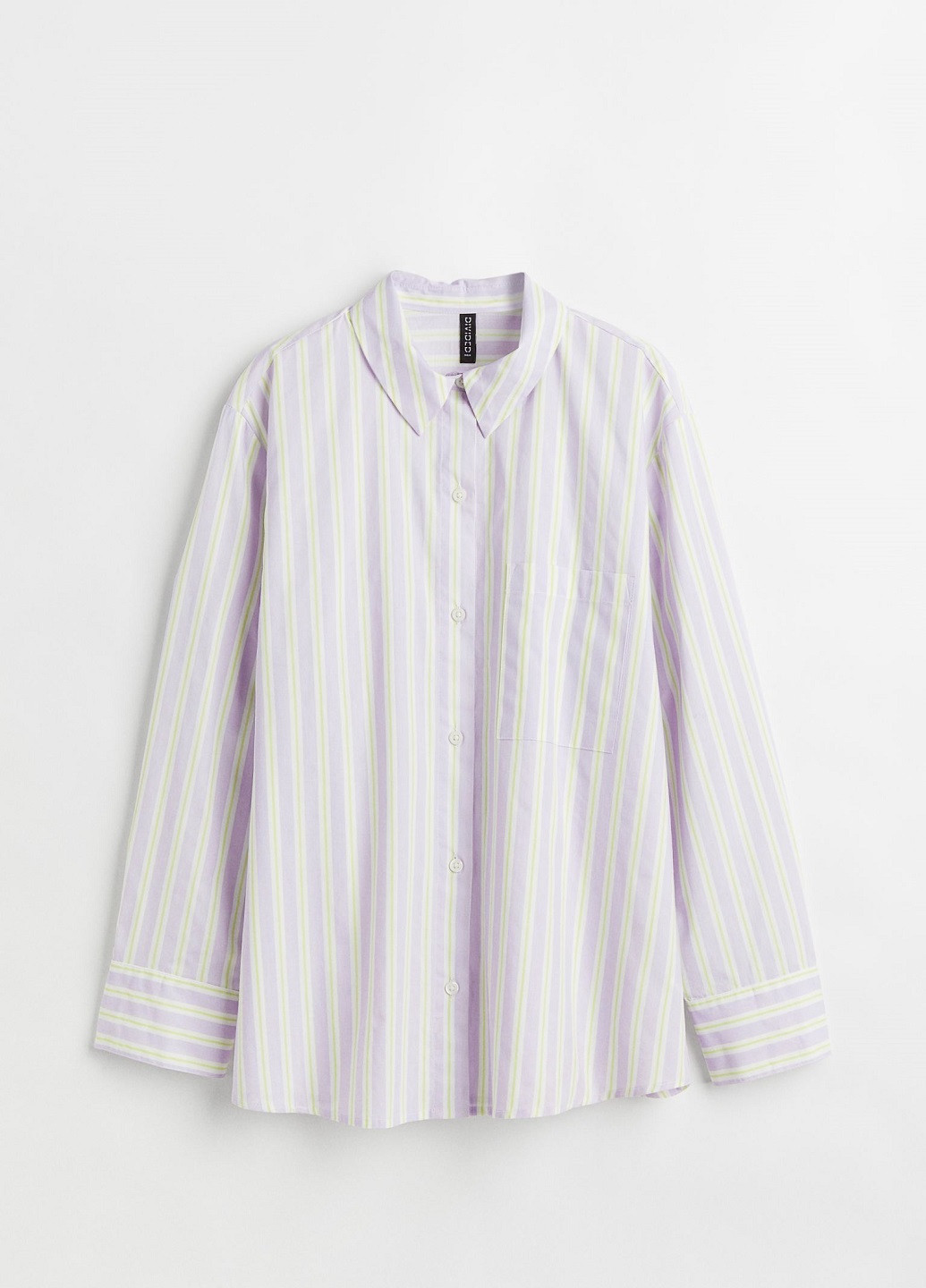 Светло-фиолетовая демисезонная блузка H&M
