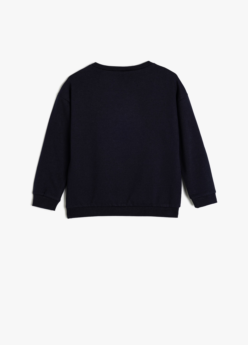 KOTON світшот динозавр темно-синій кежуал бавовна, трикотаж