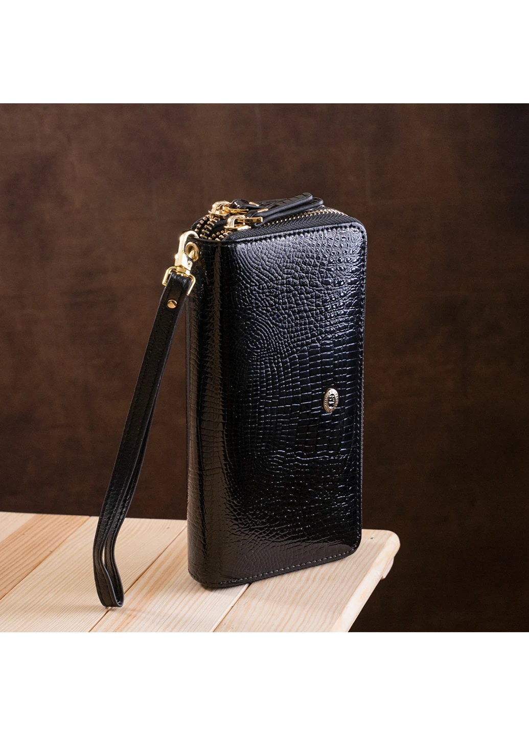 Женский кожаный кошелек 19,5х10х4 см st leather (252127529)