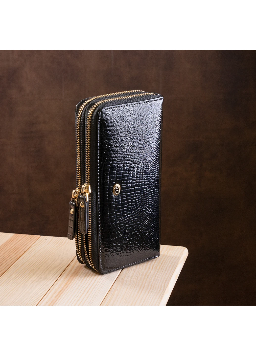 Женский кожаный кошелек 19,5х10х4 см st leather (252127529)