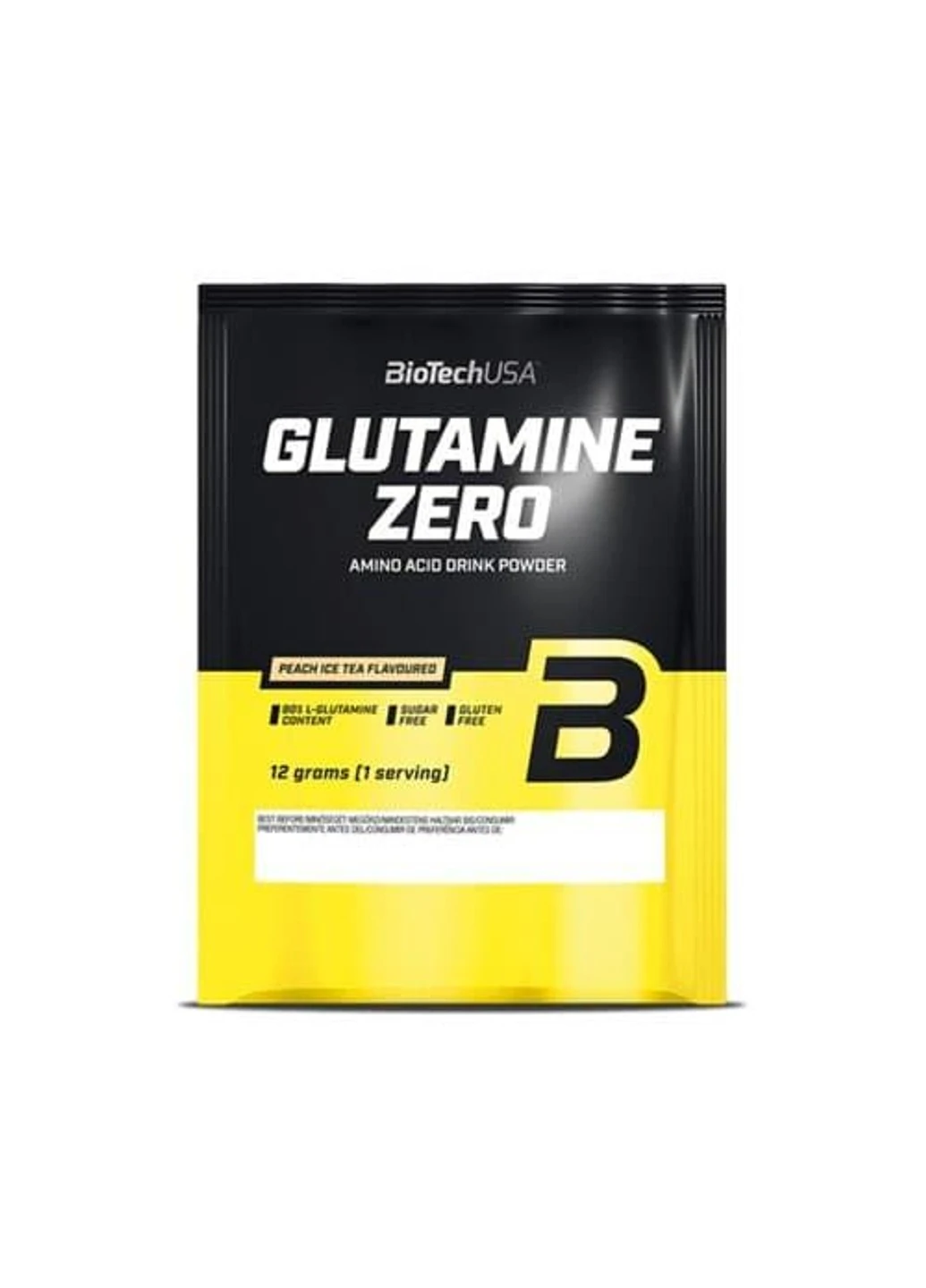Глютамін BioTech Glutamine Zero 12 г біотеч зеро lemon Biotechusa (255362776)