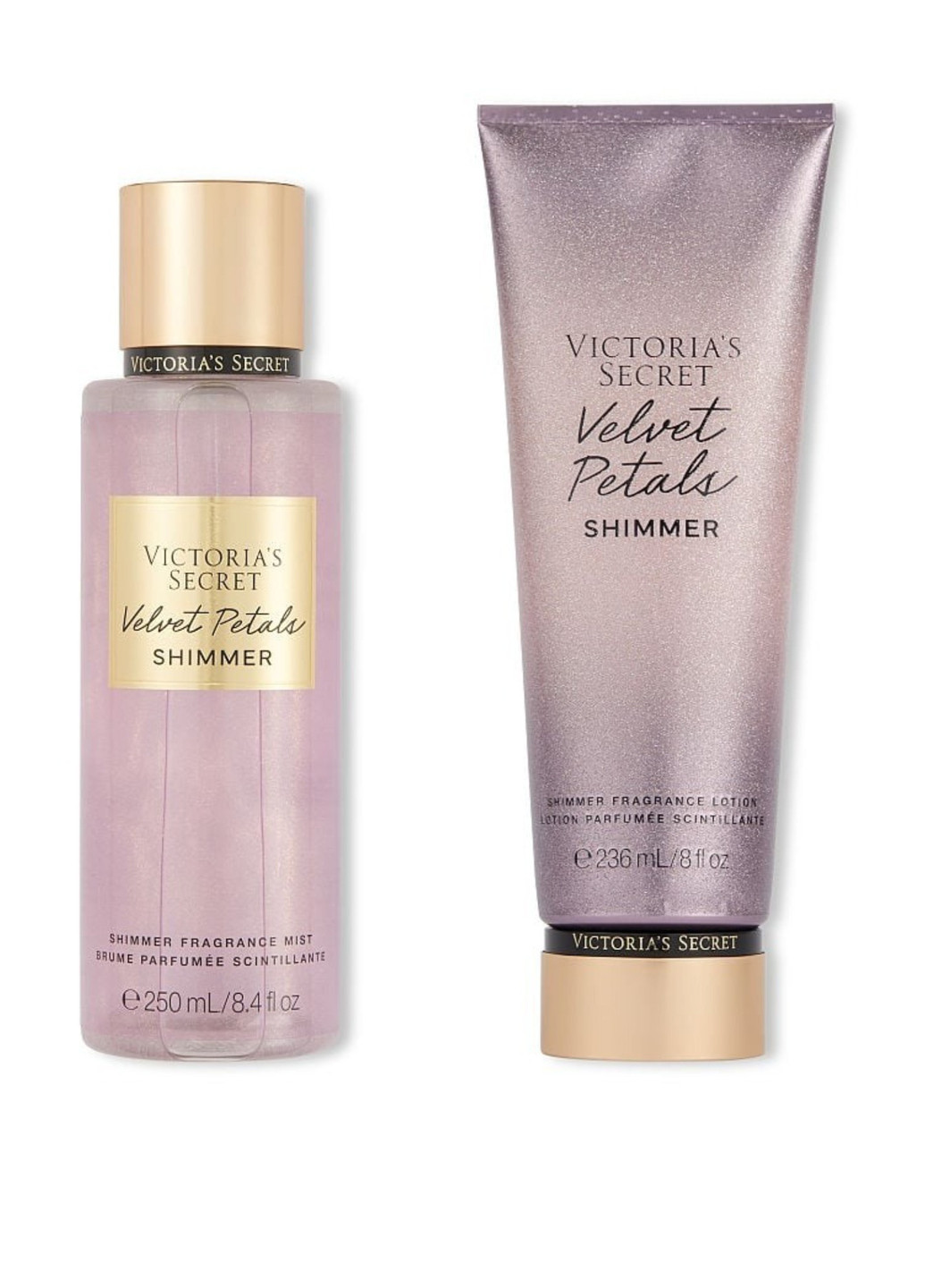 Набір для тіла Velvet Petals Shimmer (2 пр.) Victoria's Secret (268750119)